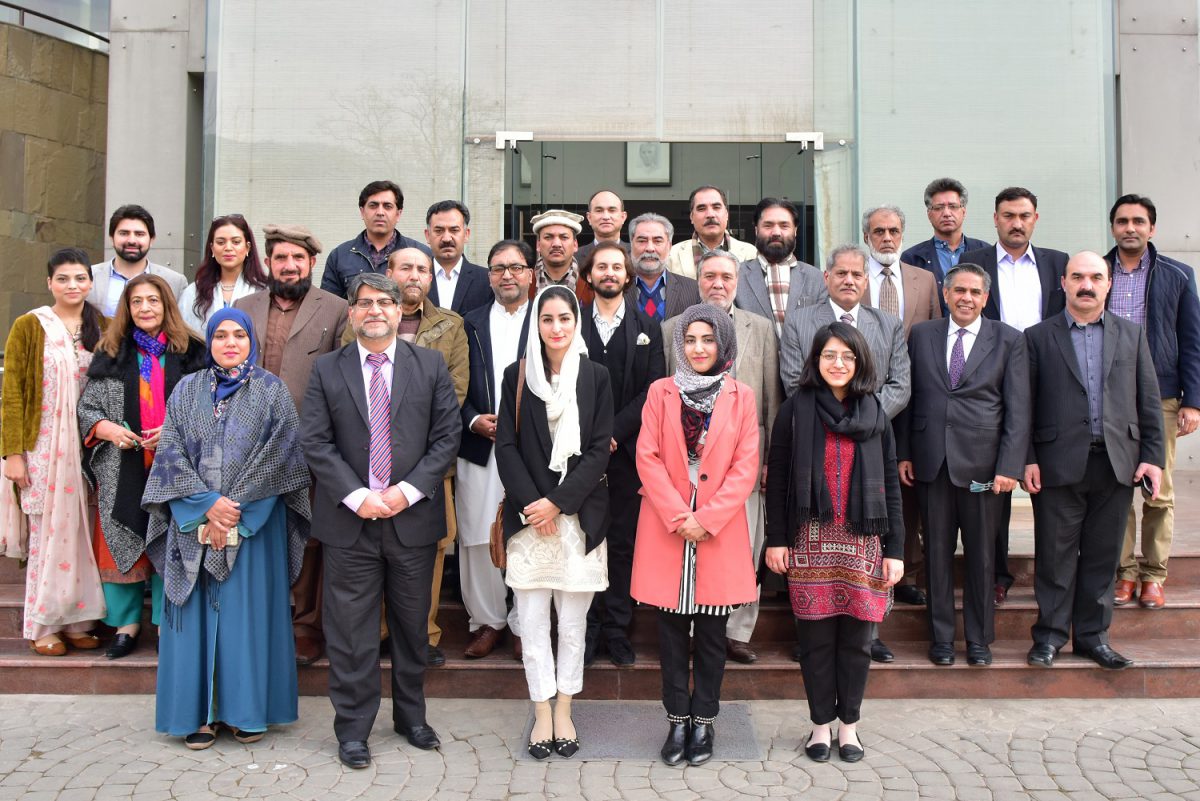 Gilgit Assembly January 10, 2018 MEMBERS , SEMINARS & WORKSHOPS