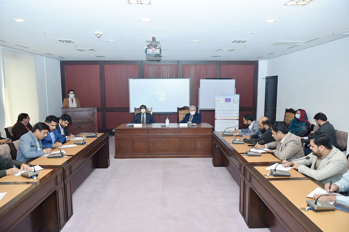 POST INDUCTION ORIENTATION PROGRAMME FOR THE SECRETARIAT OFFICERS OF ...