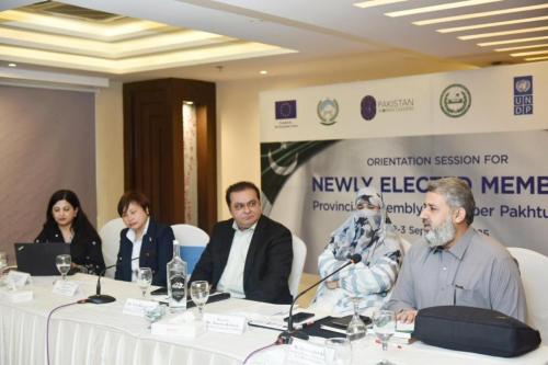 Orientation Session for theNewly Elected Members of the Provincial Assembly of Khyber Pakhtunkhwa, 2025