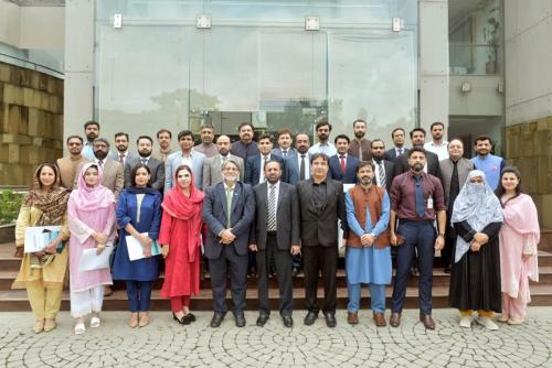 Capacity Building Seminar on Working of the Parliament for the Officers of National Counter Terrorism Authority (NACTA)