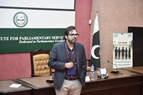 Orientation Workshop for the Interns of PIPS and Senate of Pakistan 2025