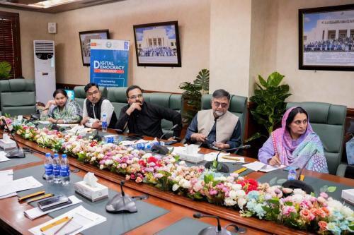 Digital Democracy: A Workshop for the Members of the Provincial Assembly of Sindh 2024