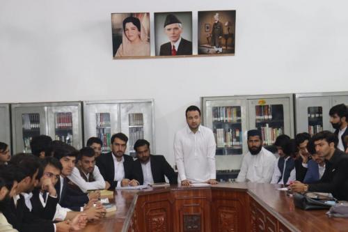 Inauguration of PIPS Corner at Islamia College University Peshawar (ICUP), November 18th, 2025