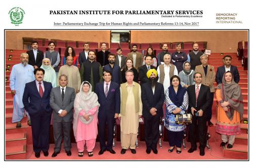 Inter Parliamentary Exchange Visit to the National Parliament November 13-14, 2017