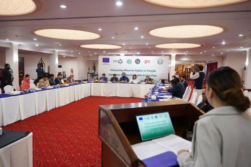 Validation of the Minority Rights Action Plan for the Minority Cacus of the Provincial Assembly of Punjab Nov18,2025