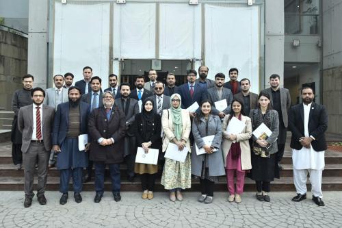 NACTA Officers 1day orientation on working of the Parliament