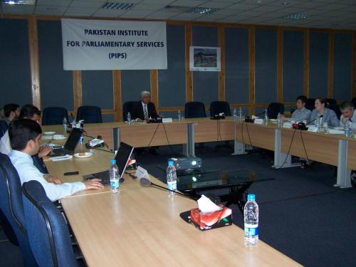 Briefing on Legislative Process in Pakistan of ACYPL delegation March, 2011