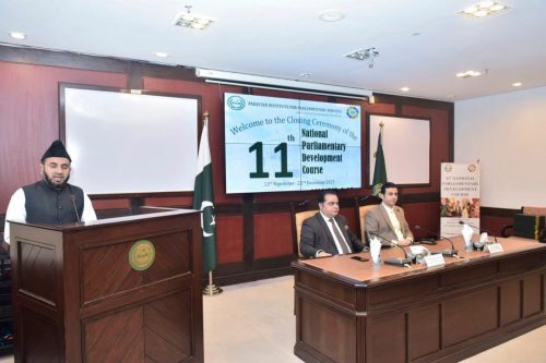 PIPS Concludes 11th National Parliamentary Development Course Islamabad, 22 December 2025