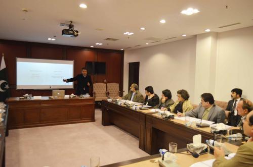 Pre-Budget Orientation on PSDP for Chairpersons, Standing Committees of Senate and National Assembly, January 12, 2016