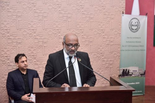 Parliamentary Training Workshop for 53rdCTP Officers of CSA LHR 05