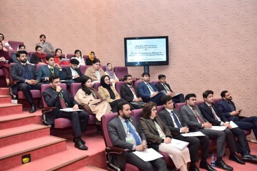 Parliamentary Training Workshop for 53rdCTP Officers of CSA LHR 13