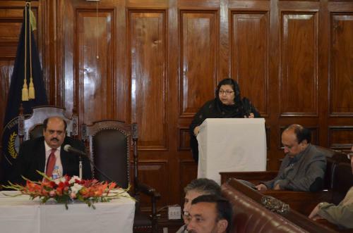 Seminar on Foreign Policy and Strategic Challenges Faced by Pakistan – The Way Forward For Honorable Members of Provincial Assembly of Khyber Pakhtunkhwa November 17, 2015.