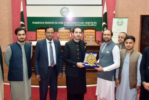 Seminar on the Working of the Parliament of Pakistan For the members of the Young Leaders Parliament Tuesday, September 12, 2023
