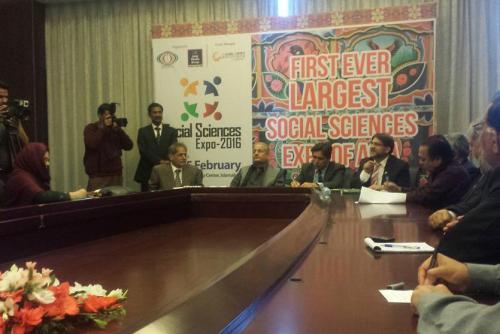 PIPS Executive Director’s Session on “Parliament and Universities Cooperation in Imparting Parliamentary Democratic Education- Way Forward,” at Parliamentary Forum at Social Sciences Expo, Pakistan China Centre.